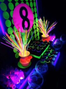 Festa em cores Neon