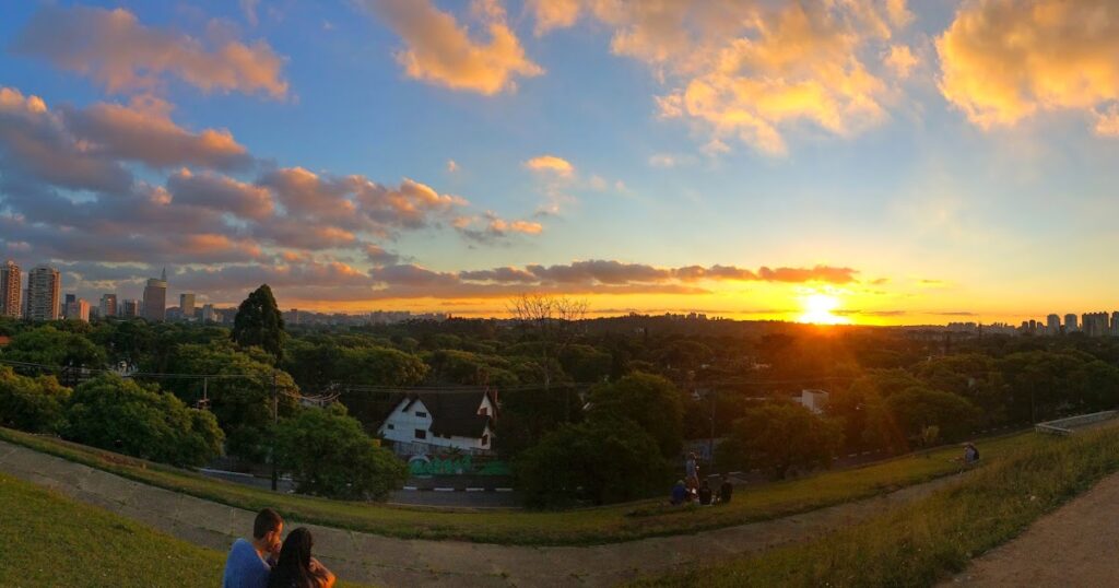 piquenique na Praça do Pôr do sol em São Paulo