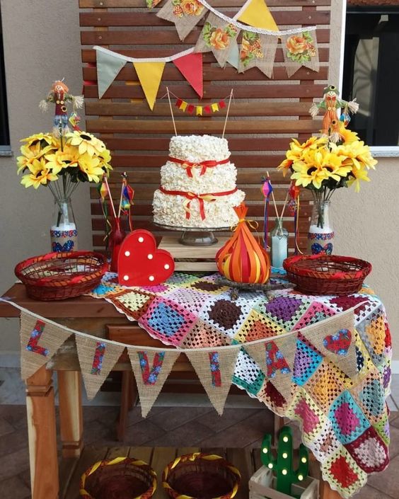 Aniversário tema junino