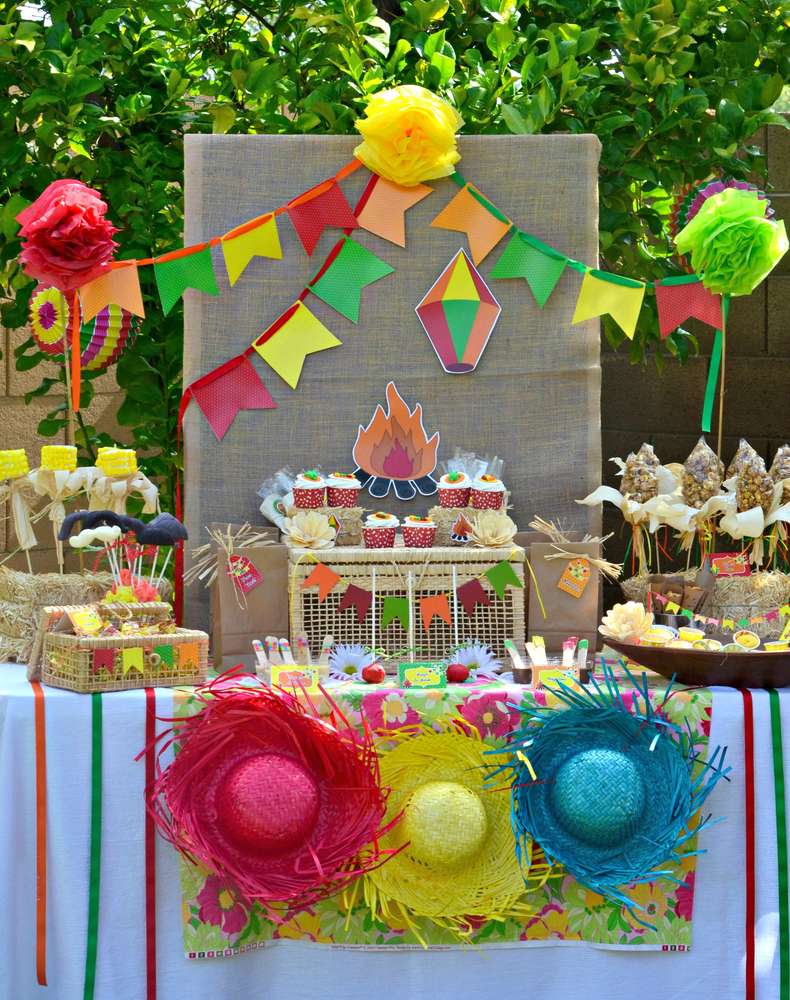 Decoração mesa principal