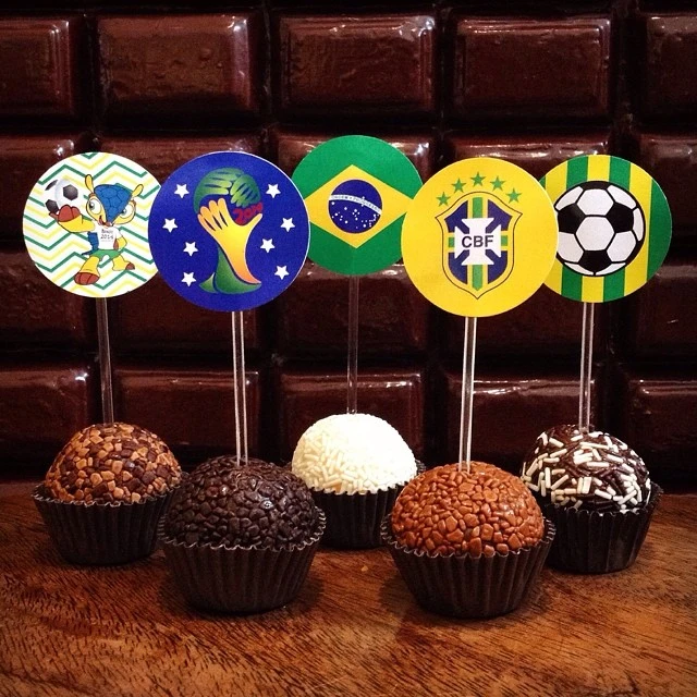 Doces inspirados na Copa
