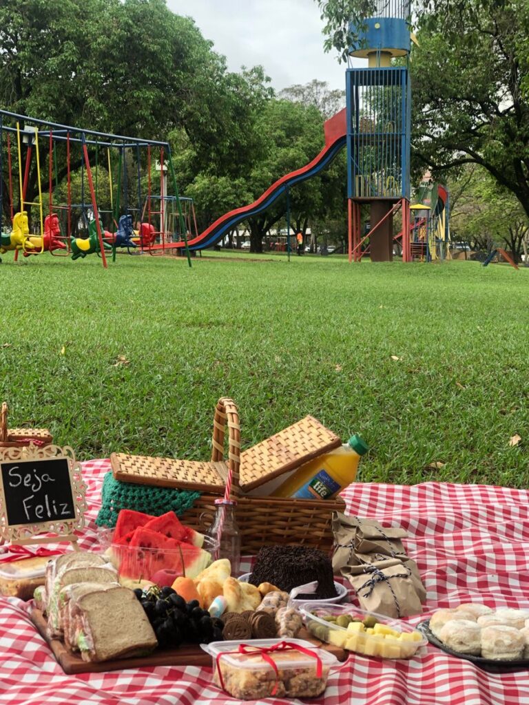 Piquenique em parque