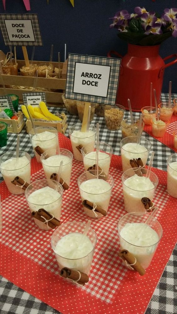 Doces juninos